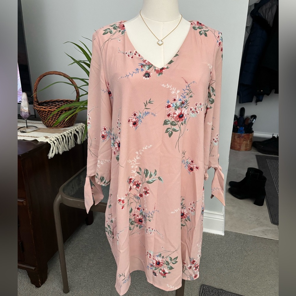 Floral Pink Dress